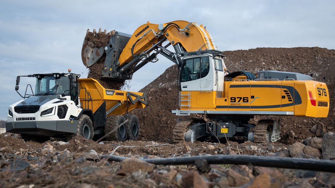 Liebherr Ð die Elektro-Raupenbagger R 976-E und R 980 SME-E