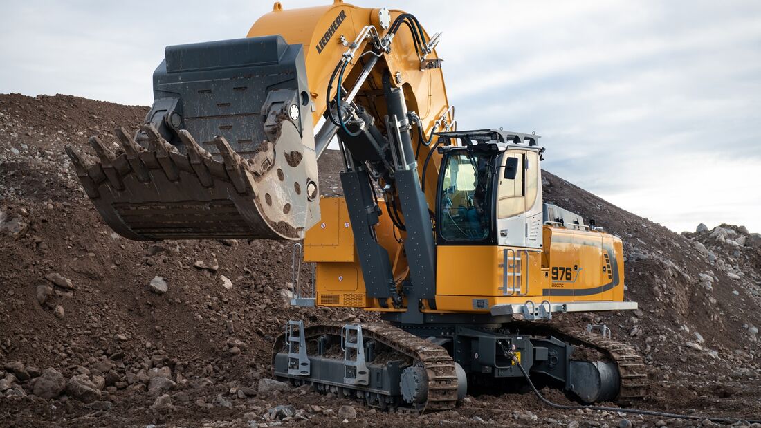 Liebherr Ð die Elektro-Raupenbagger R 976-E und R 980 SME-E