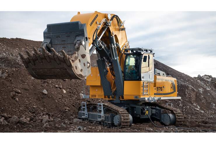 Leihbar R 985 Liebherr Elektro-Raupenbagger R 976-E / R 980 SME-E | AUTO MOTOR UND SPORT