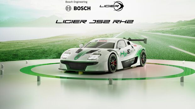 Ligier JS2 RH2 - Bosch Engineering - Wasserstoff-Motor - Rennwagen