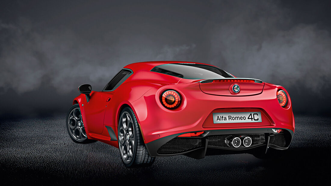 Limited Edition Alfa Romeo 4C Coupé Rosso Forte 