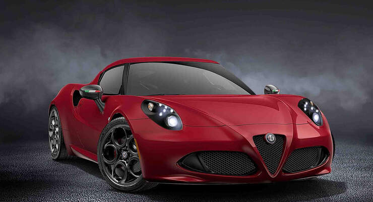 Limited Edition Alfa Romeo 4C Coupé Rosso Forte