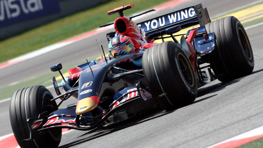 Liuzzi 2007 Toro Rosso GP Spanien