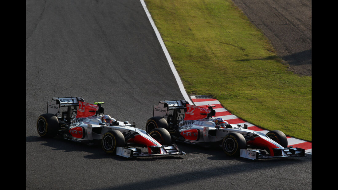 Liuzzi Ricciardo Hispania HRT GP Japan 2011