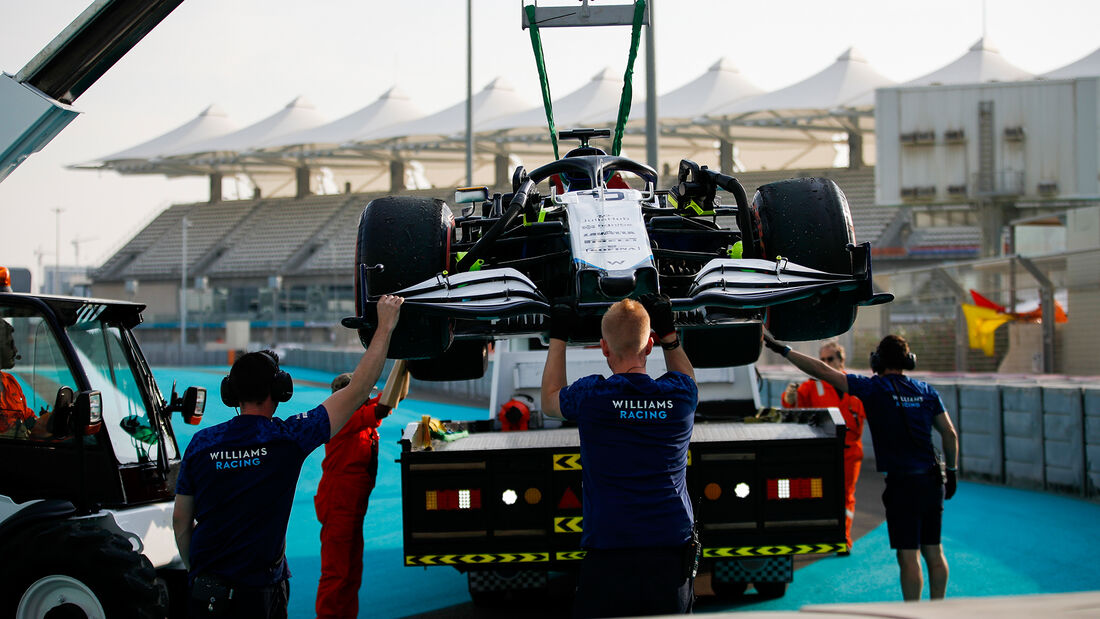 Logan Sargeant - Williams - Formel 1 - Testfahrten - Abu Dhabi - 14.12.2021
