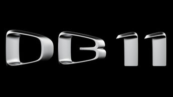 Logo Schriftzug Aston Martin DB11