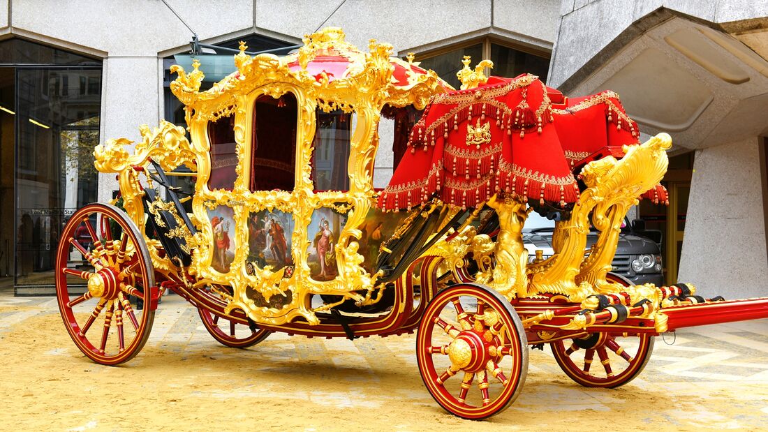 Krönungs-Kutsche: The Gold State Coach für Charles III | AUTO