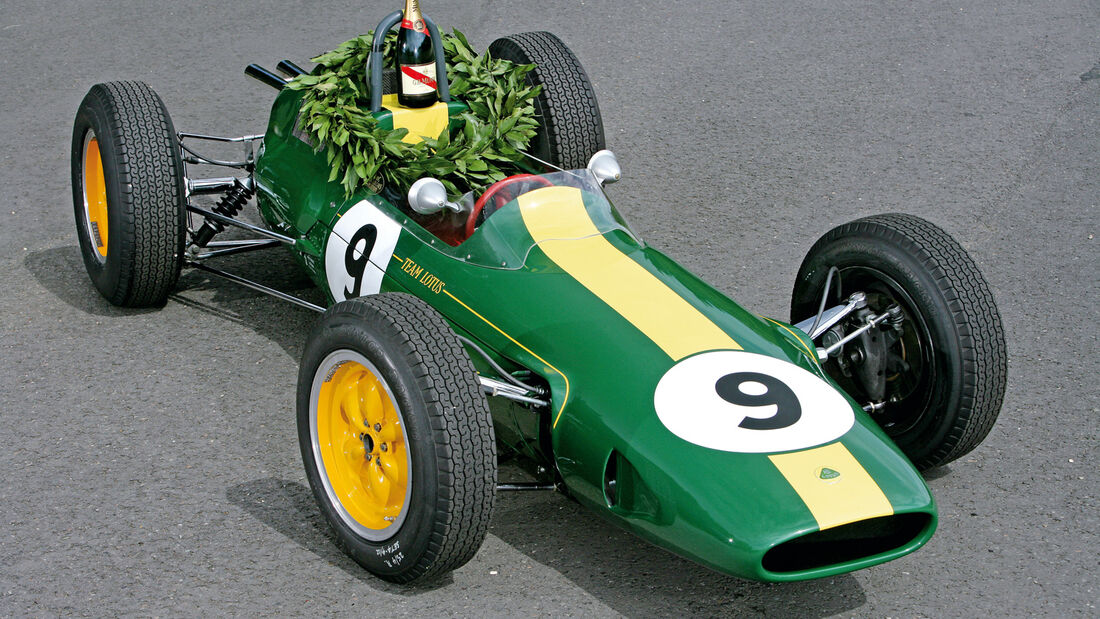 Lotus 25, Frontansicht