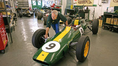Lotus 25, Frontansicht