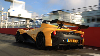 Lotus 3-Eleven, Heckansicht