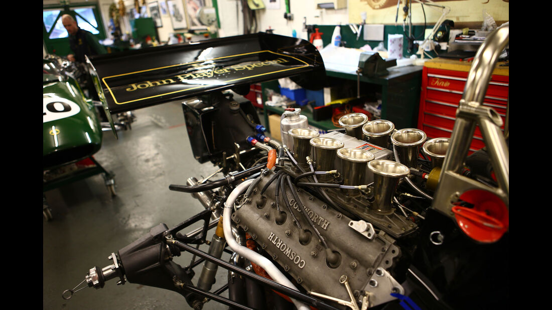 Lotus 72 - Classic Team Lotus - Lotus Workshop - Werkstatt - Hethel - England 