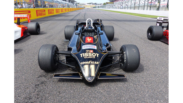 F1 Legenden In Suzuka Der Geheimnisvolle Lotus Im Detail Auto Motor Und Sport