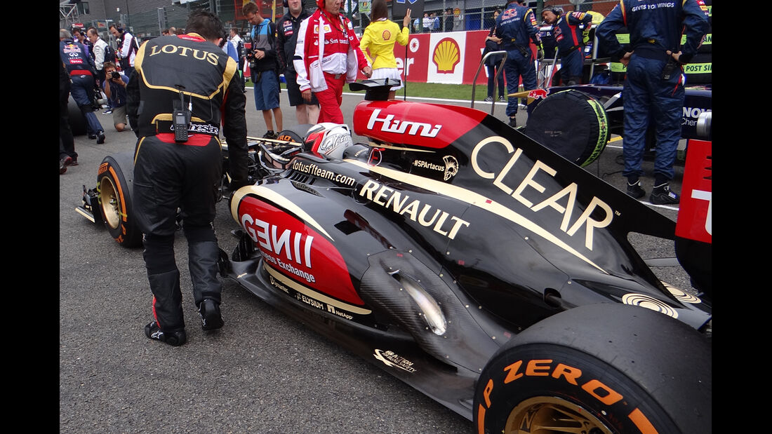 Lotus - Auspuff - Formel 1 2013