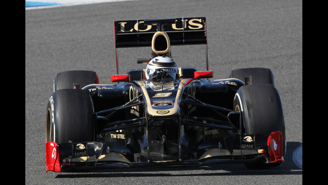 Lotus E20 Formel 1 Jerez 2012