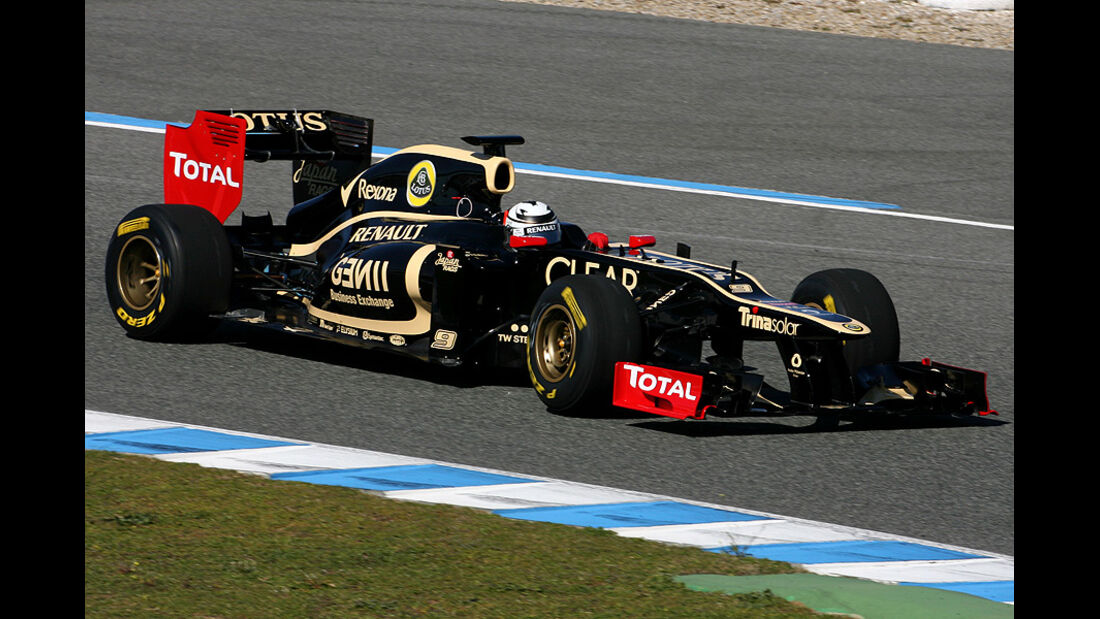 Lotus E20 Test Jerez