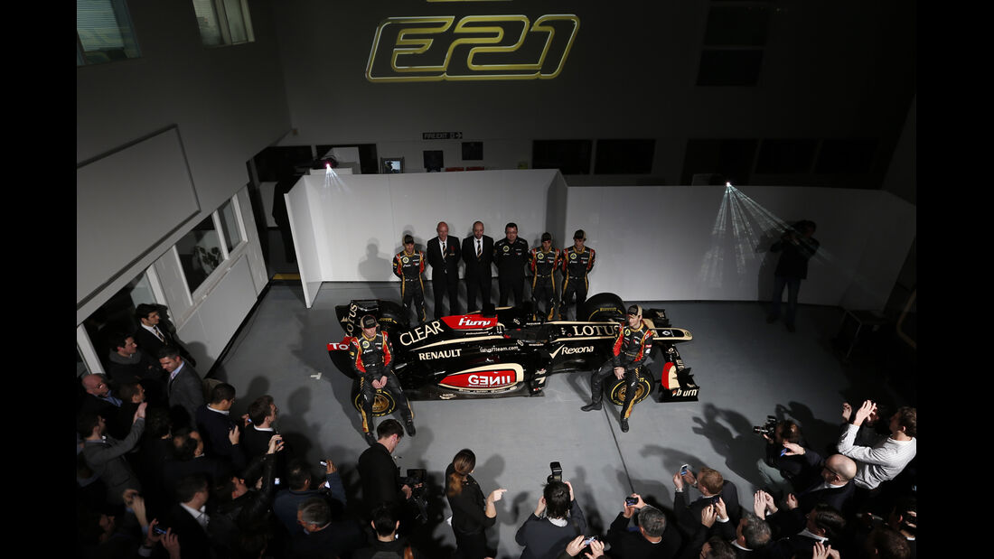 Lotus E21 Formel 1 2013 Präsentation
