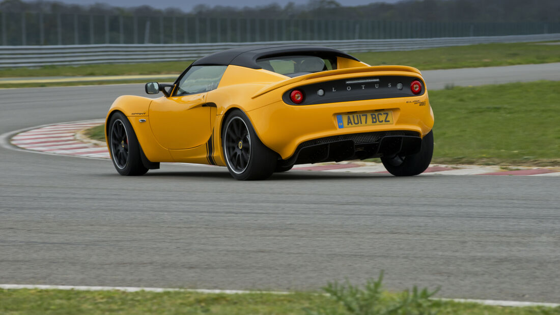 Lotus Elise 220 Sprint im Fahrbericht, Tracktest, 04/2017