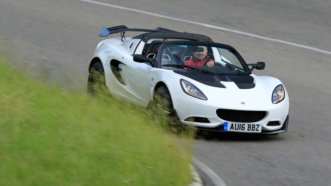 Lotus Elise Cup 250, Frontansicht