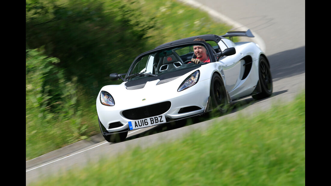 Lotus Elise Cup 250, Frontansicht