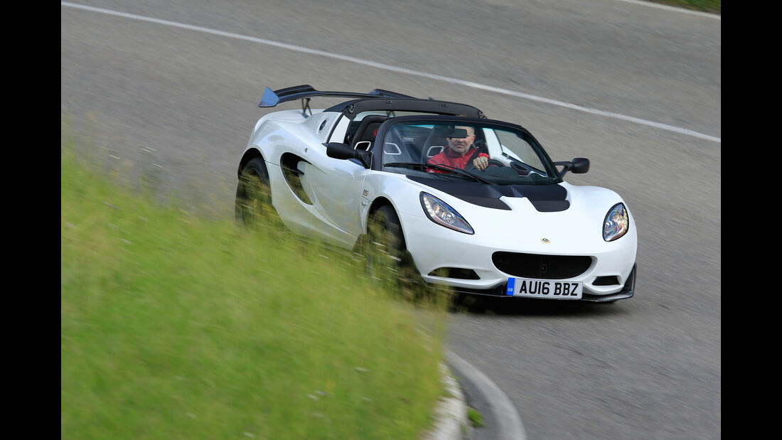 Lotus Elise Cup 250, Frontansicht
