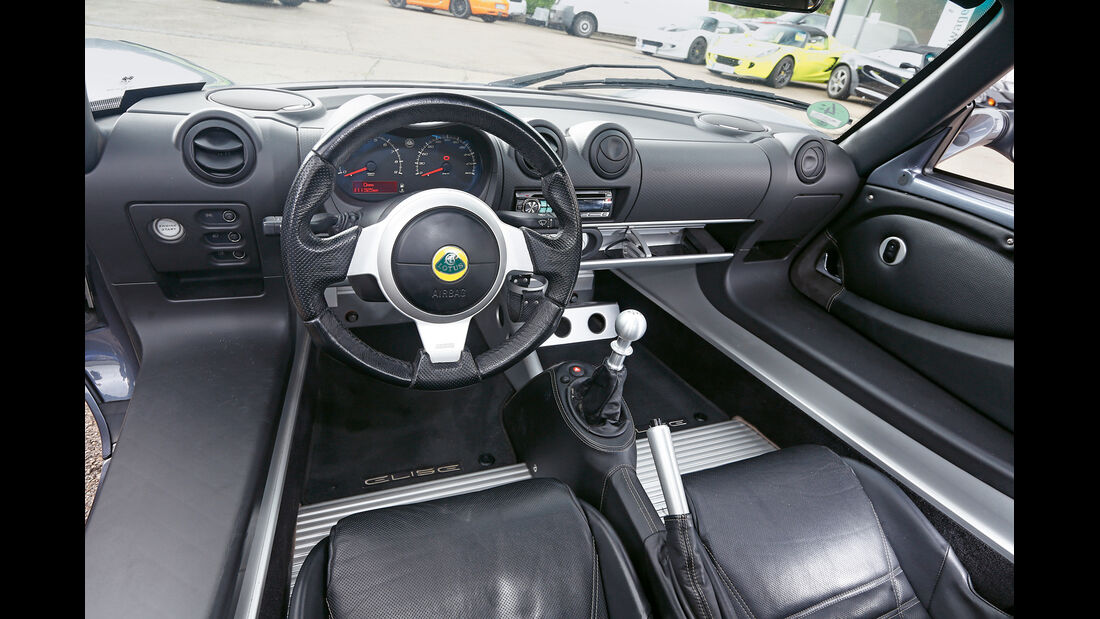 Lotus Elise SC Mk2, Cockpit