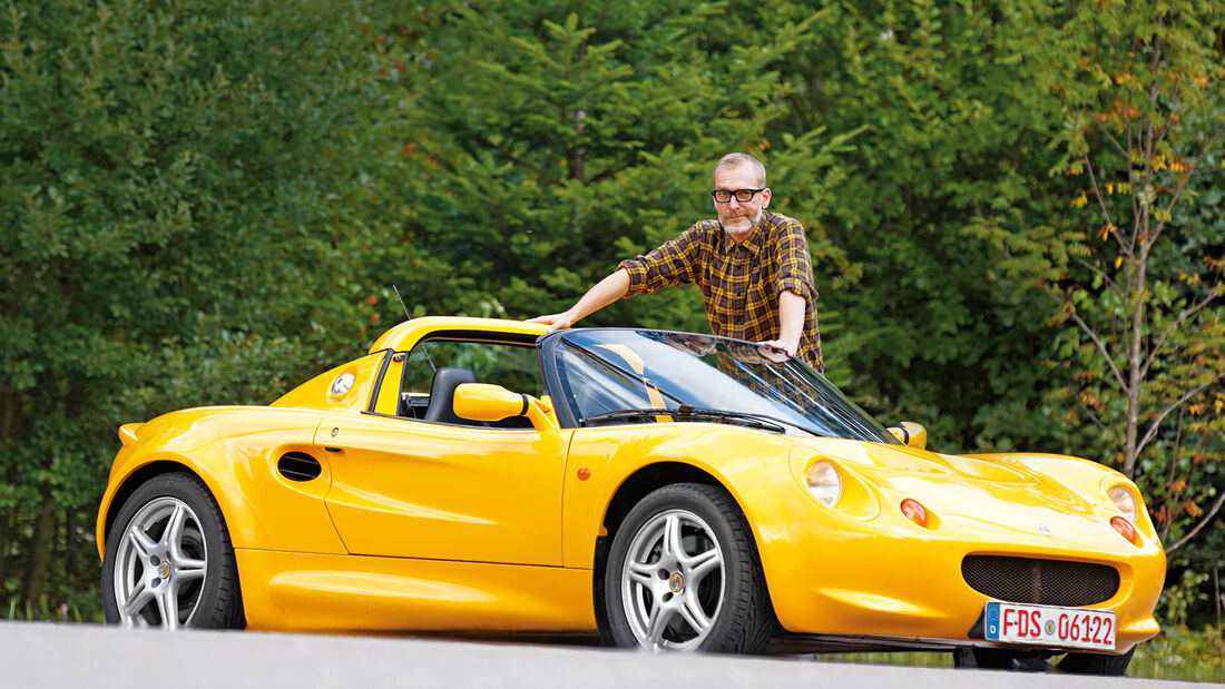 Lotus Elise, Seitenansicht