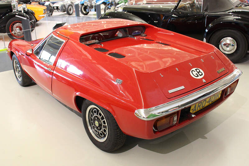 Lotus Europa S2 im British Motor Museum