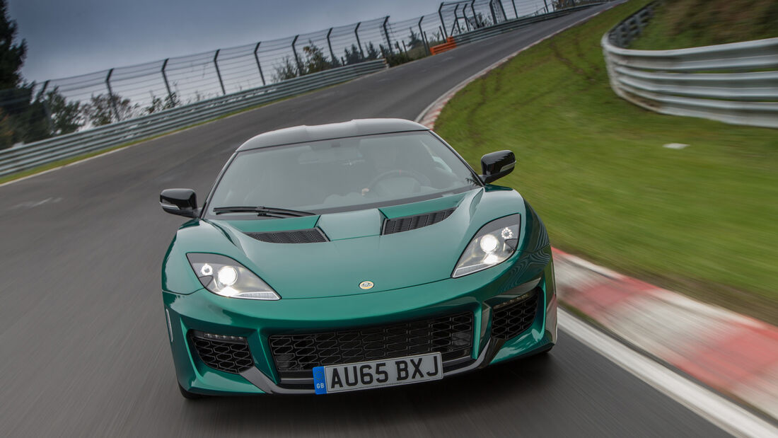 Lotus Evora 400, Frontansicht