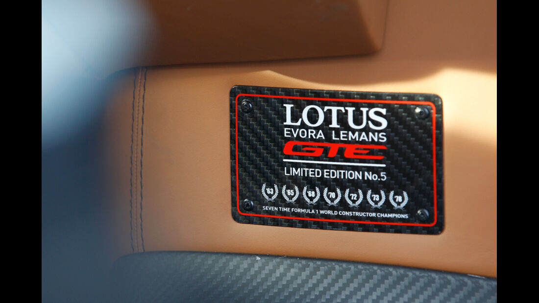 Lotus Evora GTE, Emblem