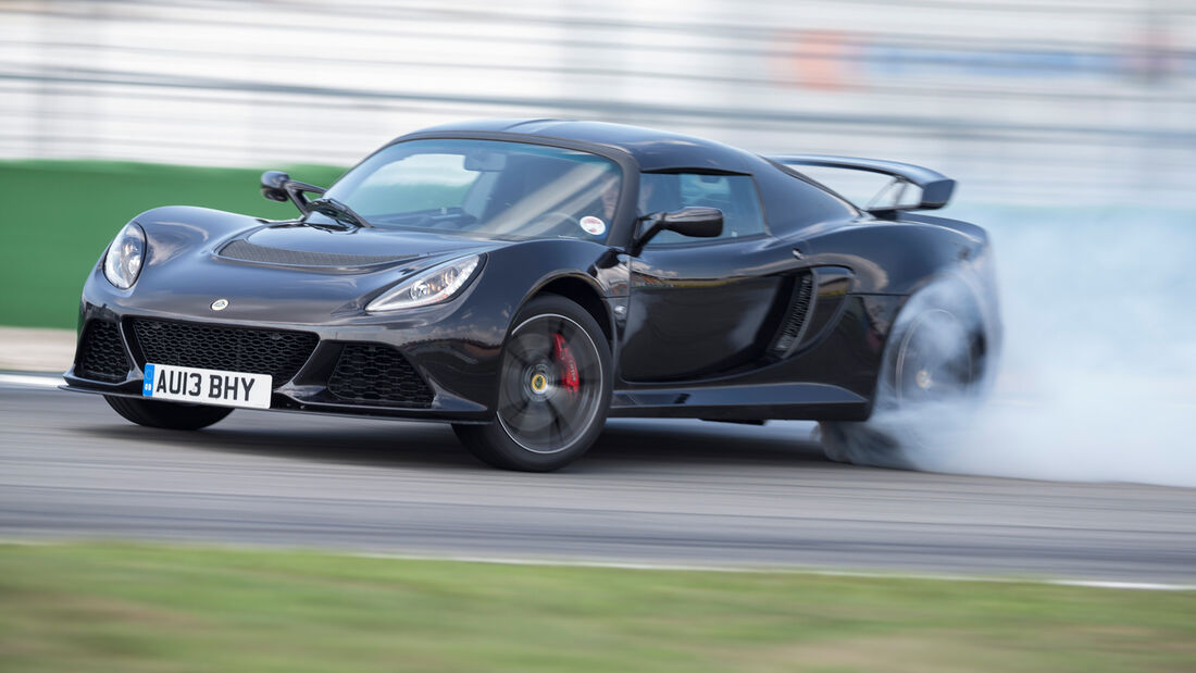 Lotus Exige S, Frontansicht, Driften