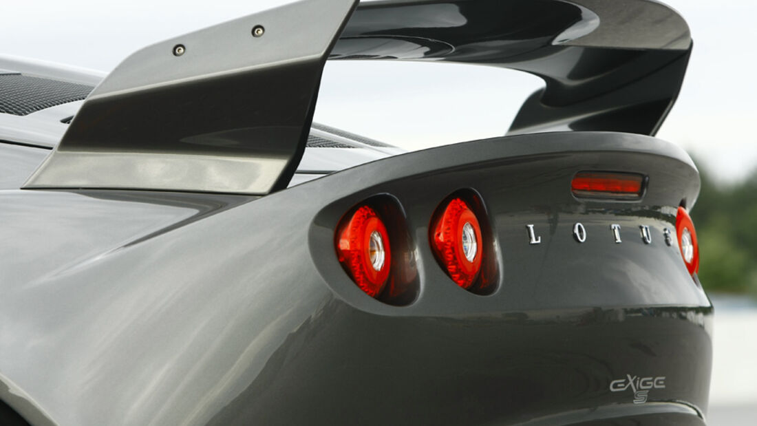 Lotus Exige S, Heck