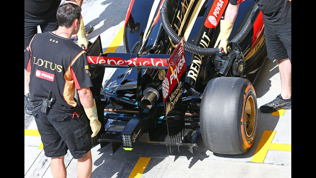 Lotus - Formel 1 - Bahrain - Test - 29. Februar 2014