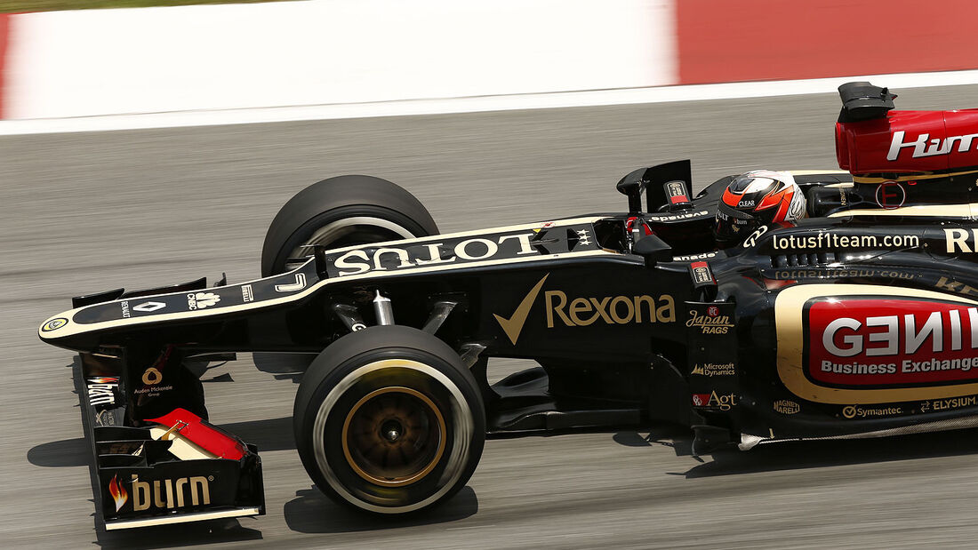 Lotus Formel 1 E21 Nase Front