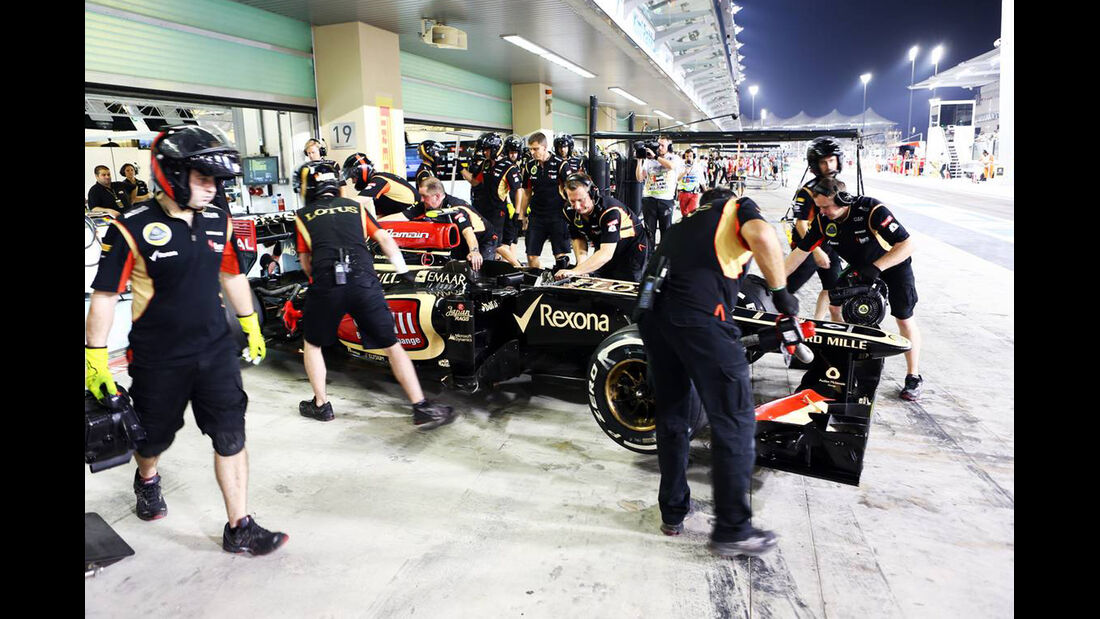 Lotus  - Formel 1 - GP Abu Dhabi - 01. November 2013