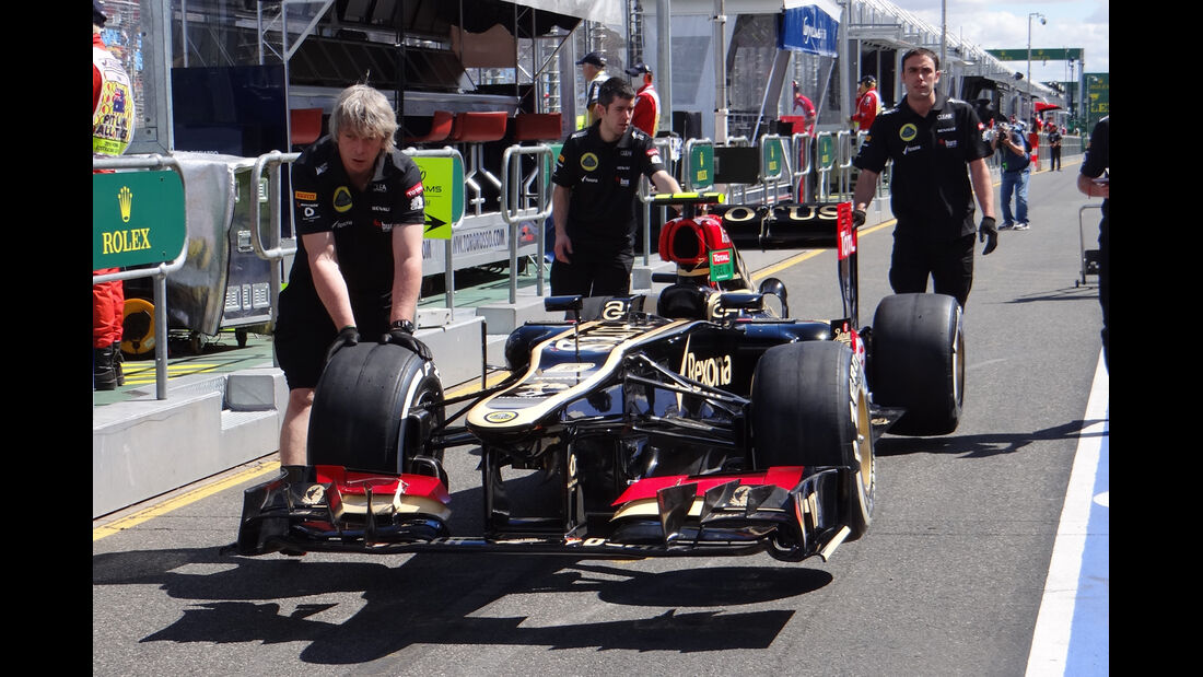 Lotus - Formel 1 - GP Australien - 16. März 2013