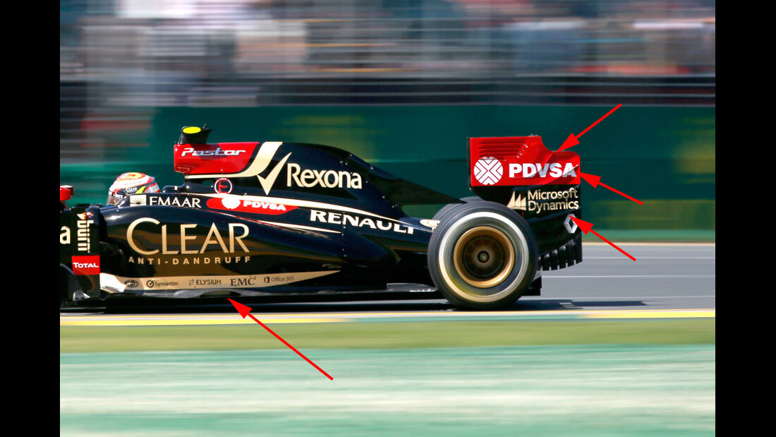 Lotus - Formel 1 - GP Australien 2014 - Technik
