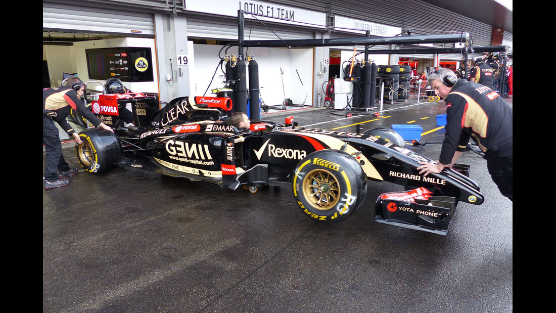 Lotus - Formel 1 - GP Belgien - Spa-Francorchamps - 23. November 2014