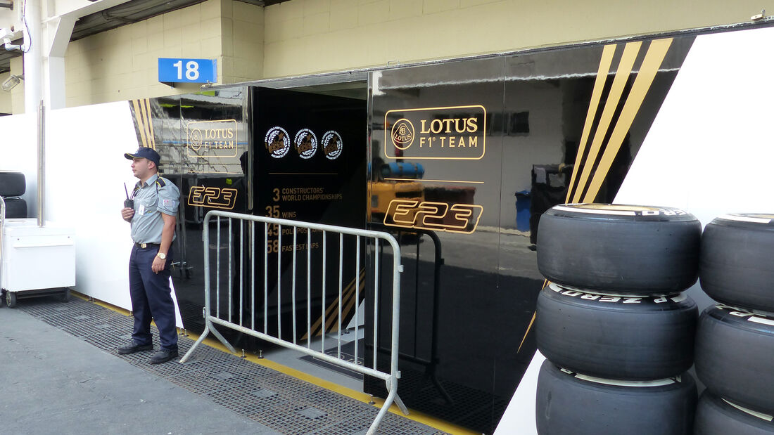 Lotus - Formel 1 - GP Brasilien- 11. November 2015