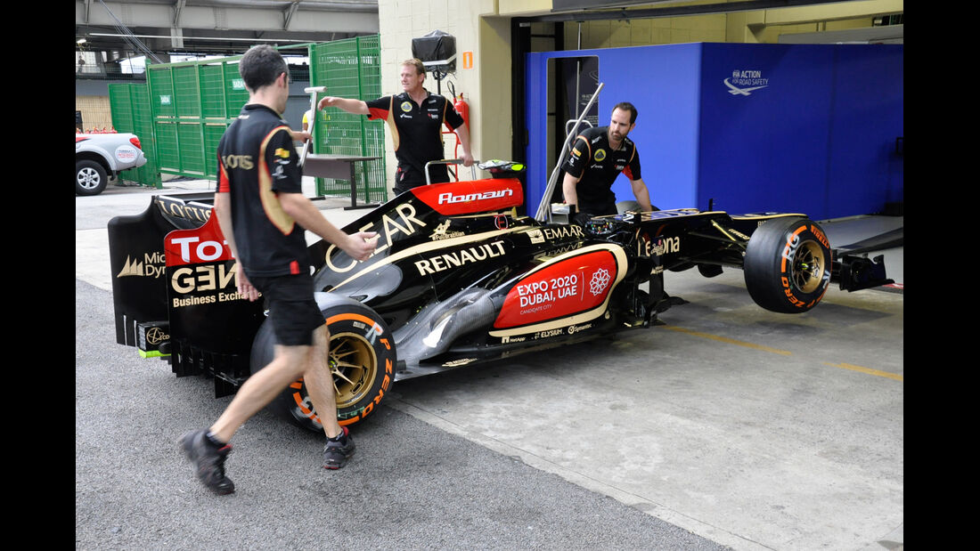Lotus - Formel 1 - GP Brasilien - 21. November 2013