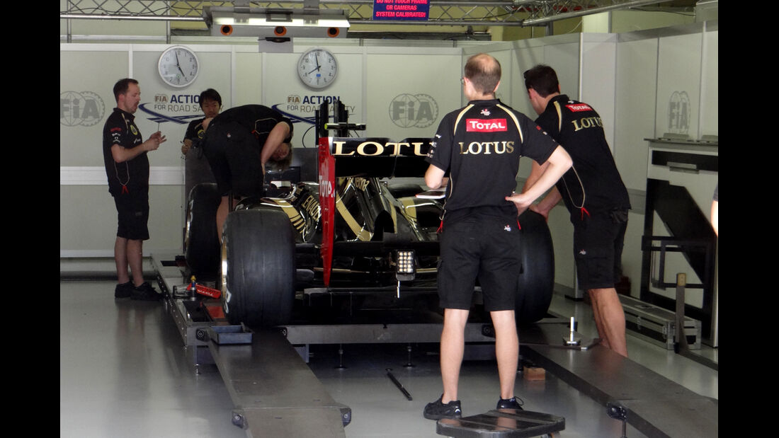 Lotus - Formel 1 - GP Brasilien - Sao Paulo - 22. November 2012