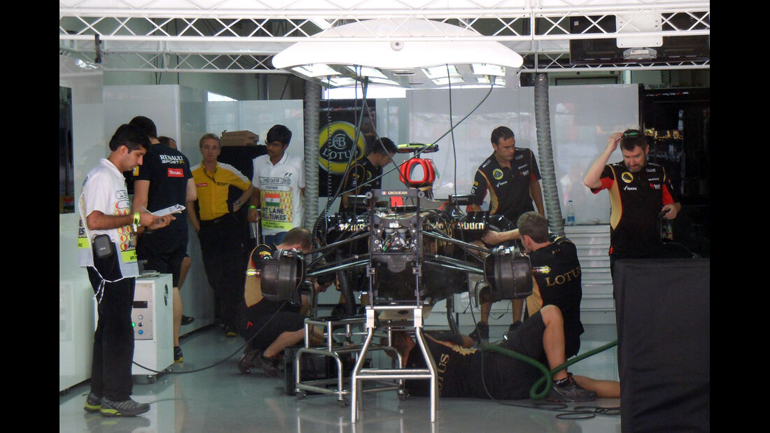 Lotus - Formel 1 - GP Indien - Delhi - 24. Oktober 2013