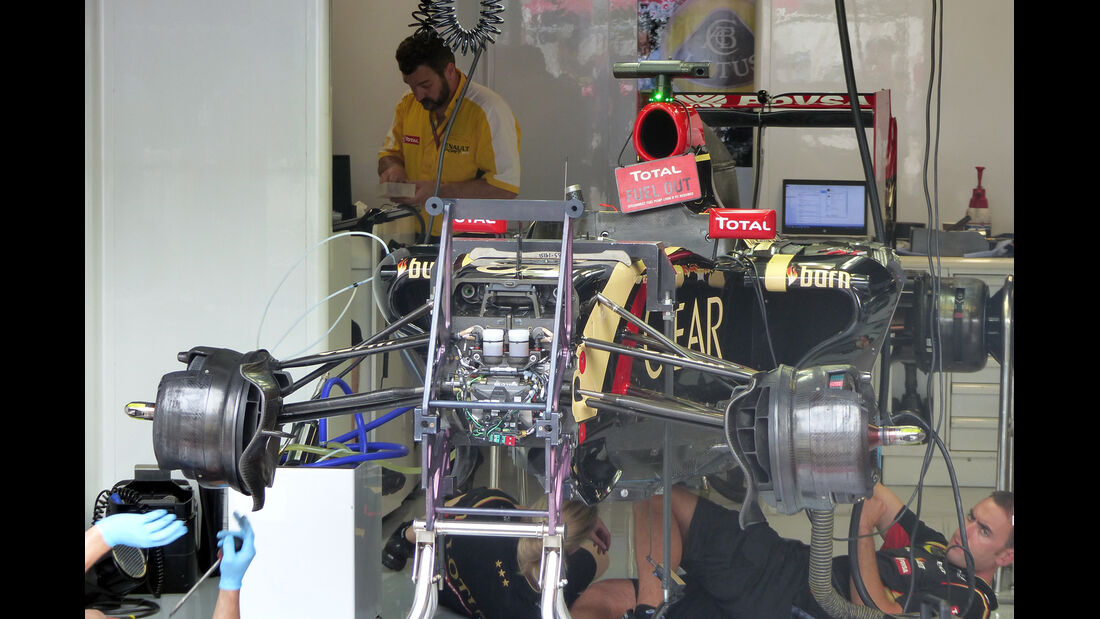 Lotus - Formel 1 - GP Italien - 5. September 2014