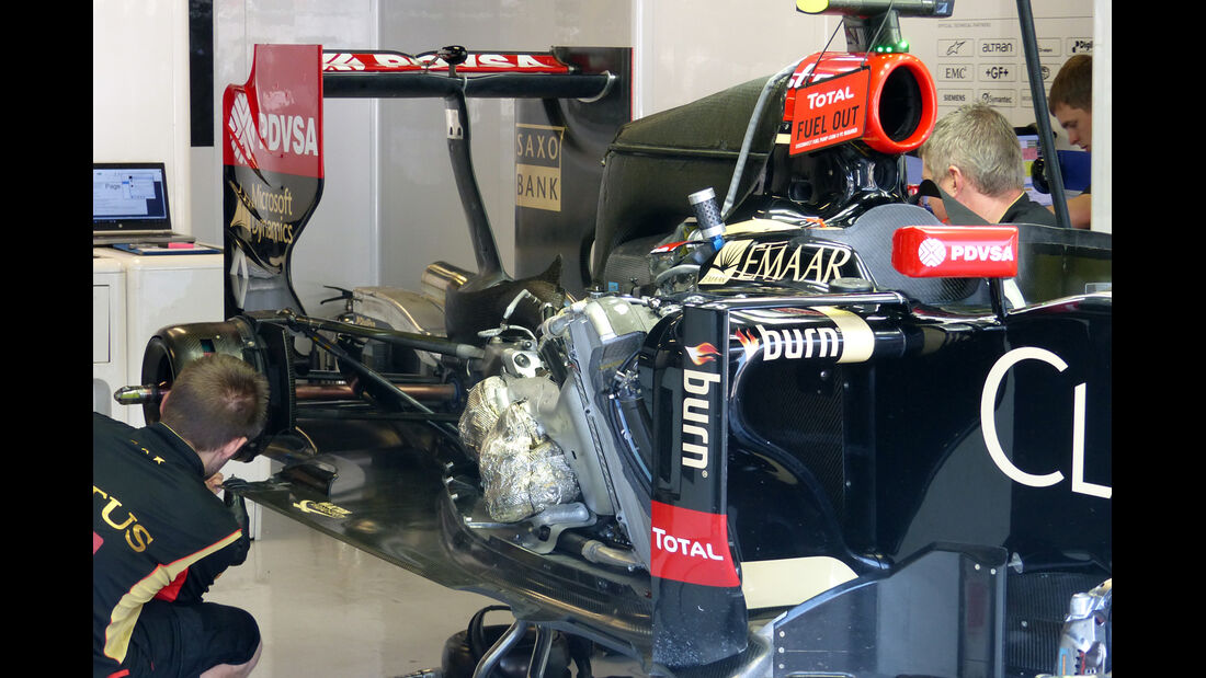 Lotus - Formel 1 - GP Italien - 6. September 2014