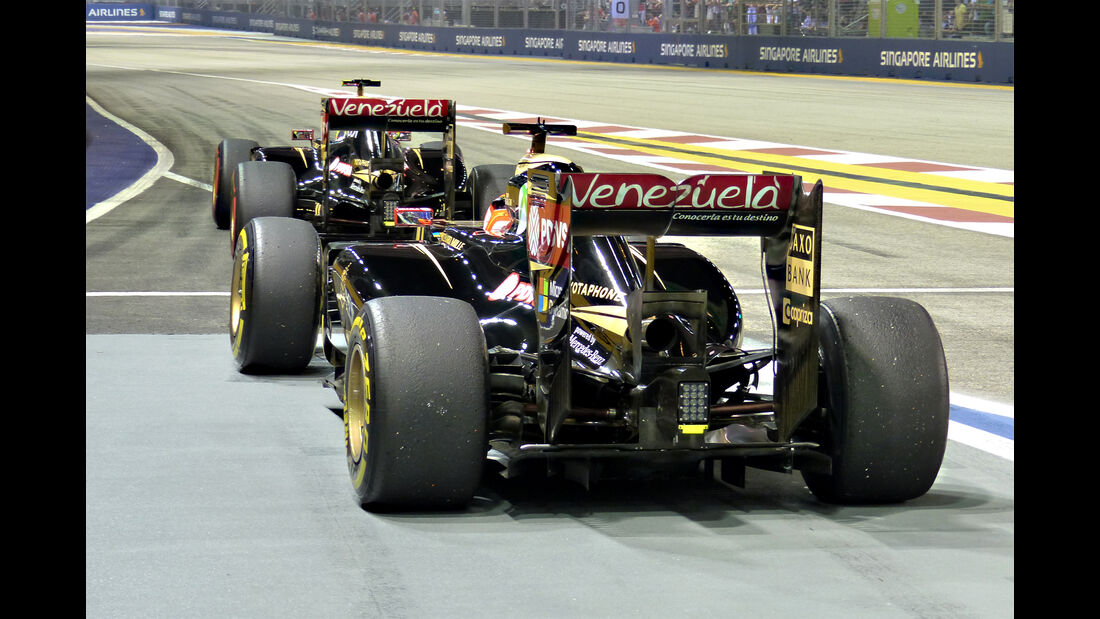 Lotus - Formel 1 - GP Singapur 2015