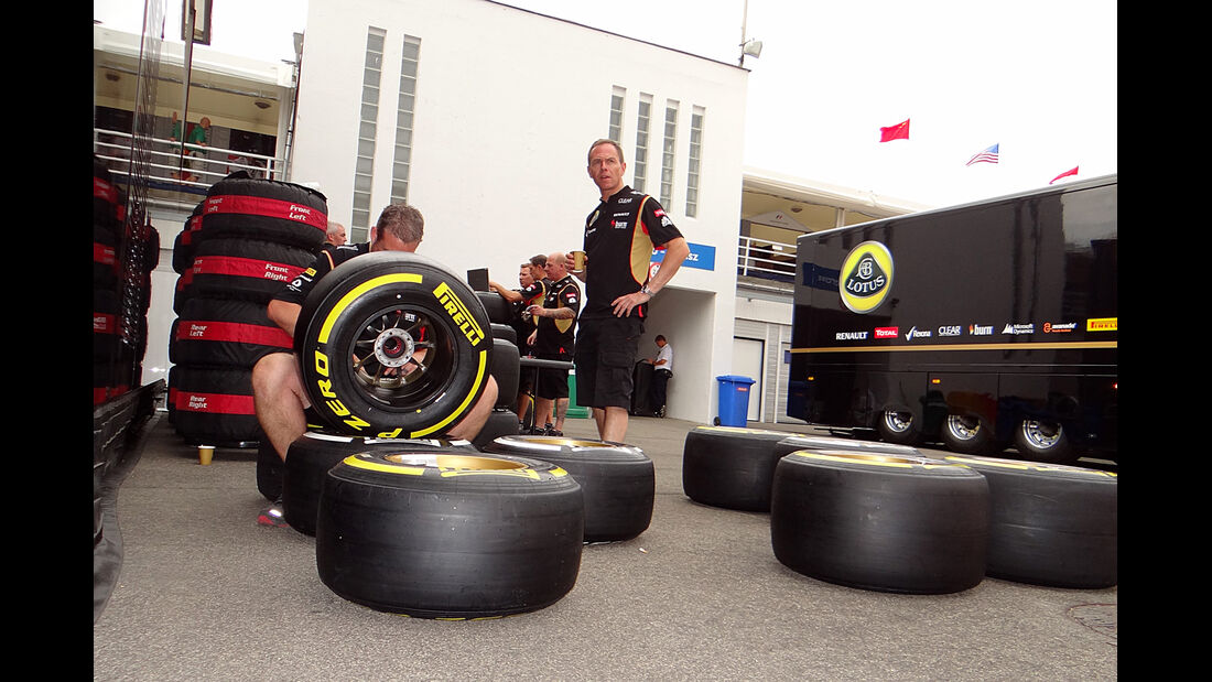 Lotus - Formel 1 - GP Ungarn - 25. Juli 2013