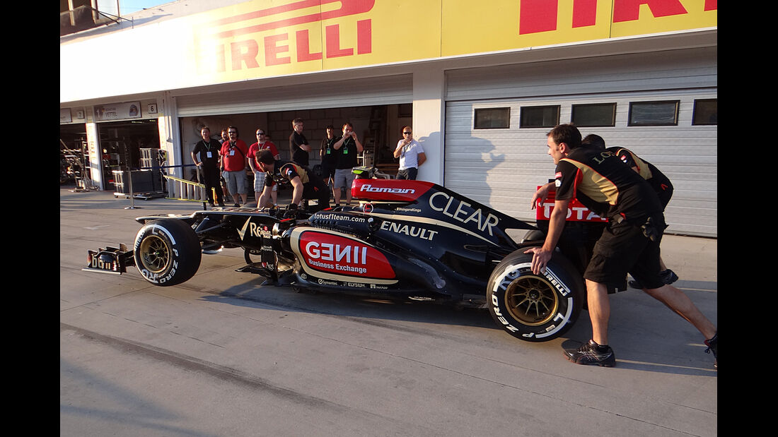 Lotus - Formel 1 - GP Ungarn - 26. Juli 2013