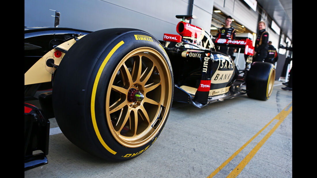 Lotus - Formel 1 - Silverstone-Test - 9. Juli 2014