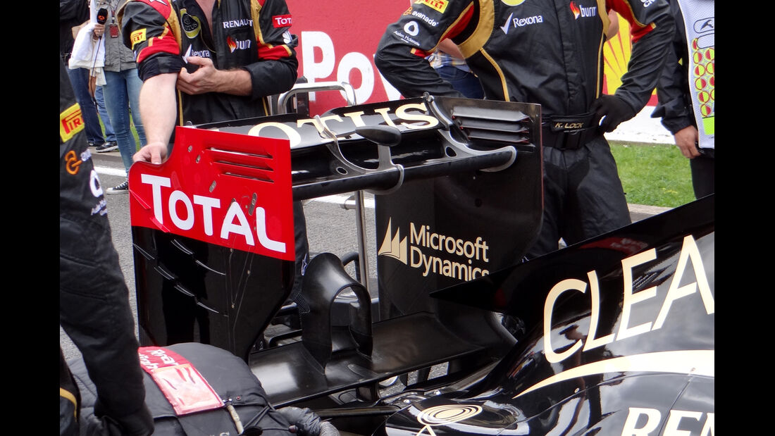 Lotus - Formel 1-Technik - GP Belgien 2013