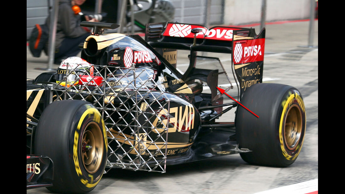 Lotus - Formel 1-Technik - GP Österreich 2015
