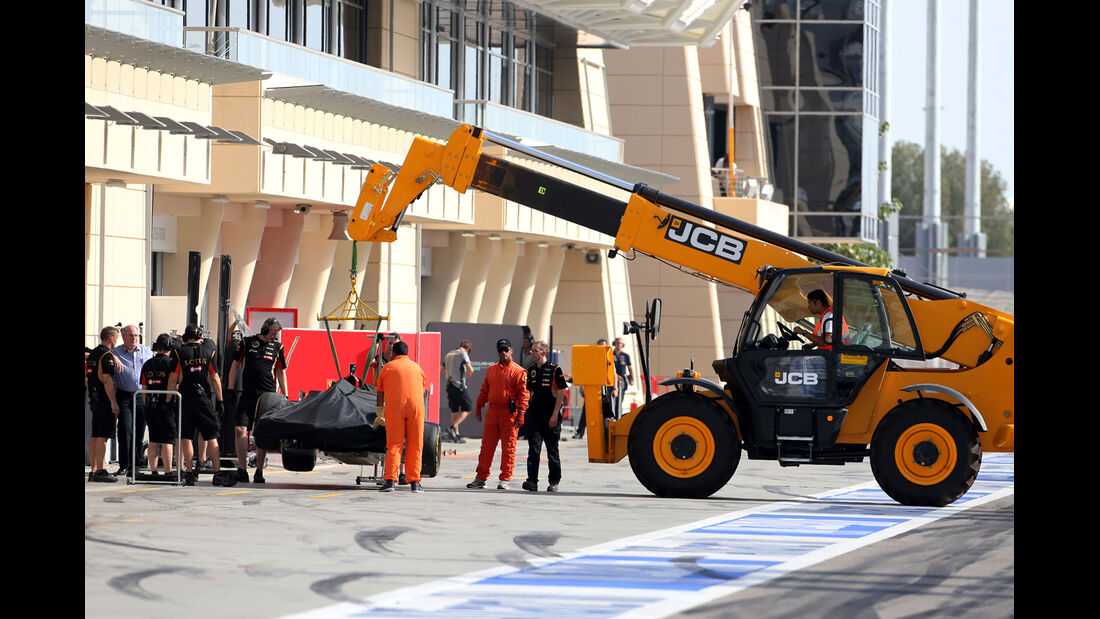 Lotus - Formel 1 - Test - GP Bahrain - 9. April 2014